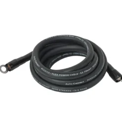 Auto-Connect 2.5 meter strömkabel CCA 53.7mm², svart