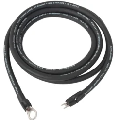 Auto-Connect 2.5 meter strömkabel CCA 21.6mm², svart