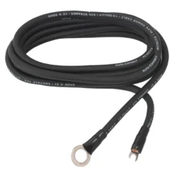 Auto-Connect 2.5 meter strömkabel CCA 10.2mm², svart