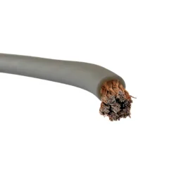 Auto-Connect 2 meter strömkabel CCA 10mm², grå