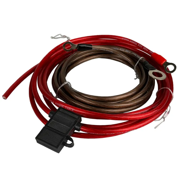 Auto-Connect 6mm² strömkabelkit, 2.5m+2.5m