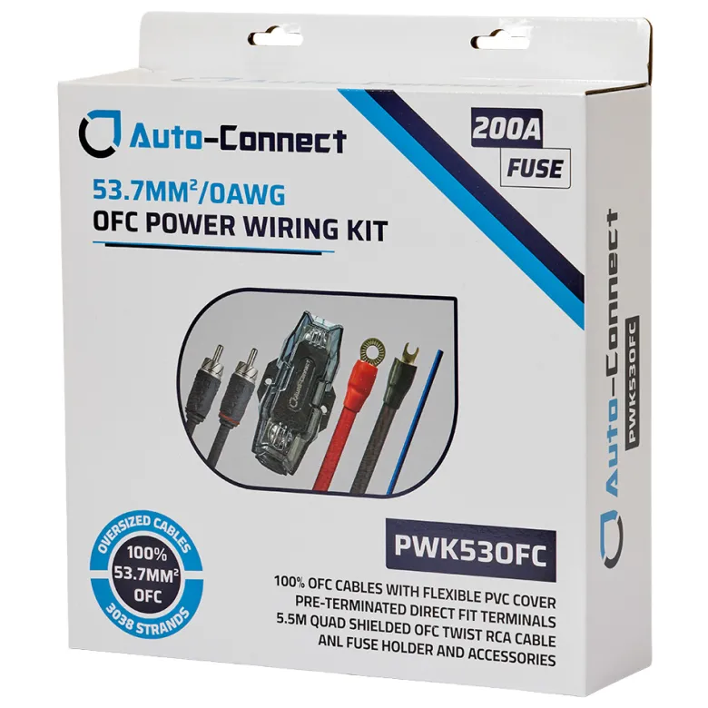 Auto-Connect OFC kabelkit, 53.7mm²