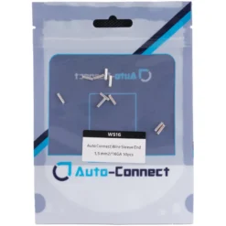 Auto-Connect 10-pack kabelhylsor, 1.5mm²-kabel