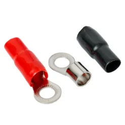 Auto-Connect röd och svart ringkabelsko M12, 53 mm²