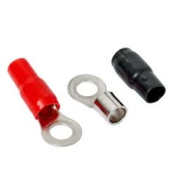 Auto-Connect röd och svart ringkabelsko M12, 35 mm²