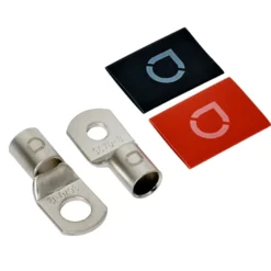 Auto-Connect röd och svart rörkabelsko M8/M12, 53 mm²