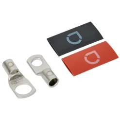 Auto-Connect röd och svart rörkabelsko M8/M12, 21 mm²