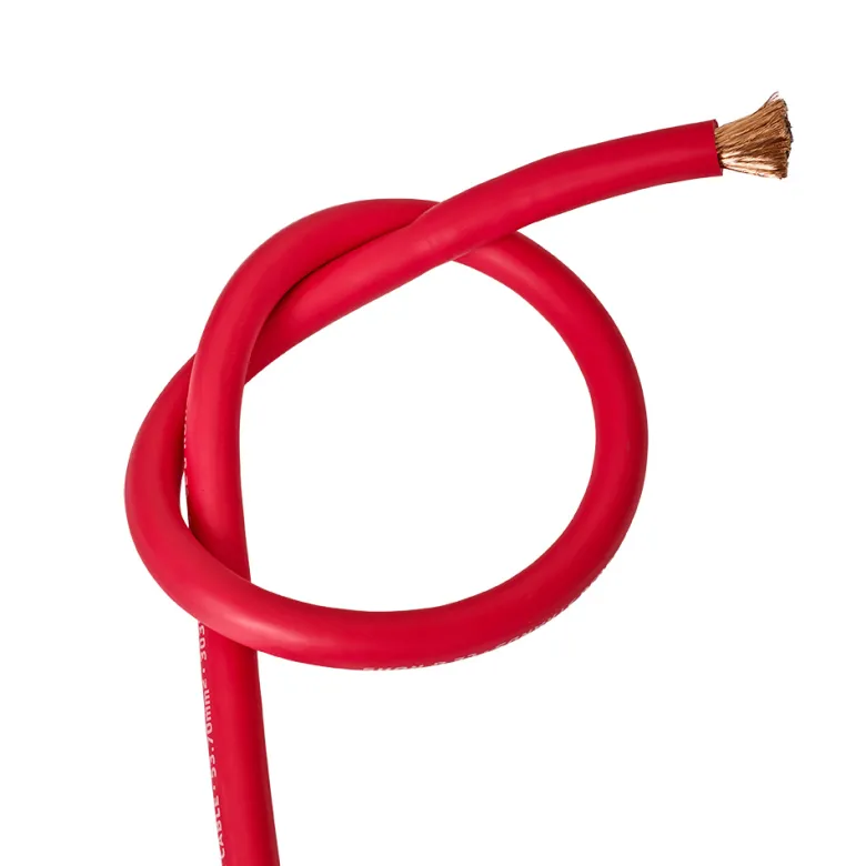 Auto-Connect röd strömkabel CCA 53.7mm², metervara