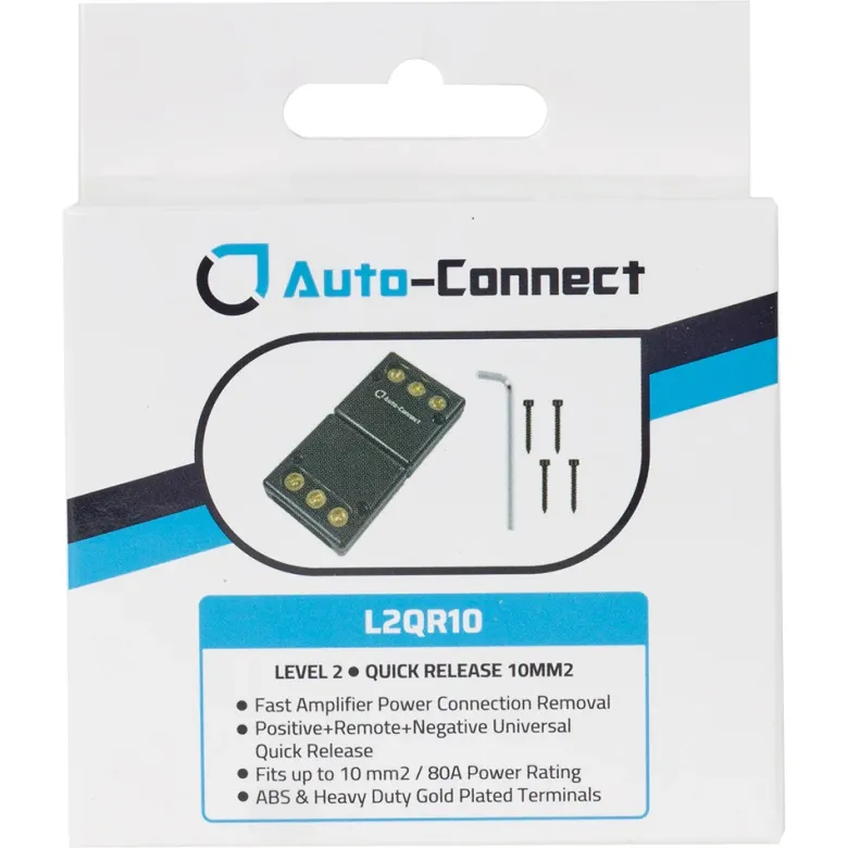 Auto-Connect snabbkontakt, 10mm²