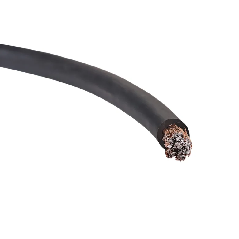 Auto-Connect svart strömkabel CCA 21.6mm², metervara