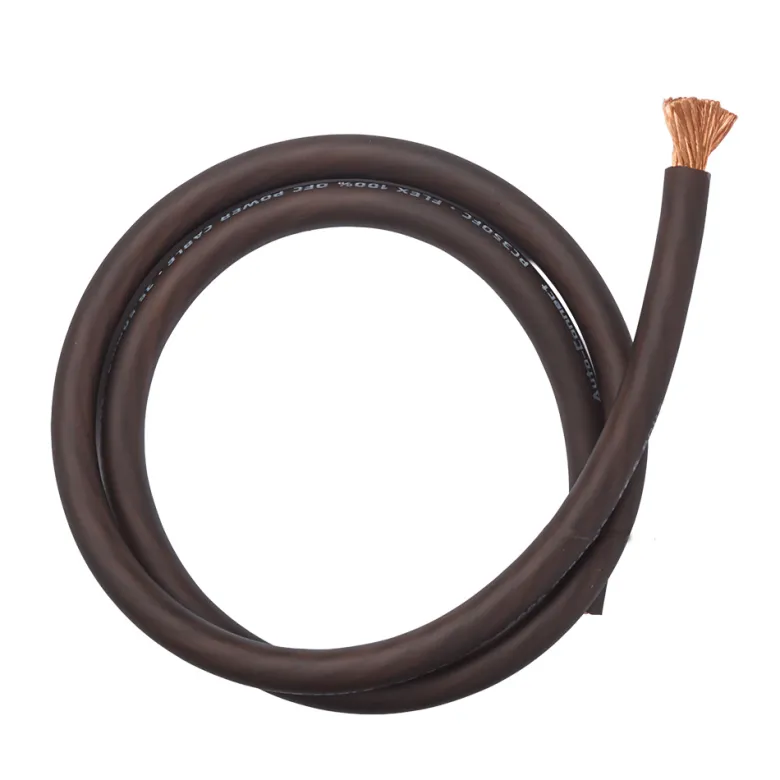 Auto-Connect svart strömkabel OFC 35.5mm², metervara