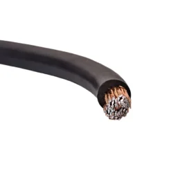 Auto-Connect svart strömkabel CCA 53.7mm², metervara