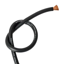 Auto-Connect svart strömkabel CCA 53.7mm², metervara