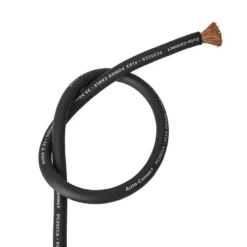 Auto-Connect svart strömkabel CCA 35.5mm², metervara