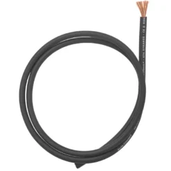 Auto-Connect svart strömkabel CCA 10.2mm², metervara
