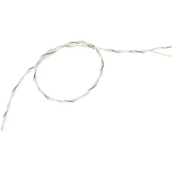 Auto-Connect tvinnad högtalarkabel 2x0.8mm² vit, pris per meter