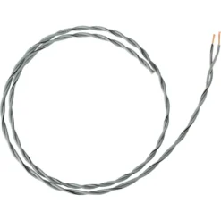 Auto-Connect tvinnad högtalarkabel 2x0.8mm² grå, pris per meter