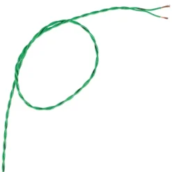 Auto-Connect Tvinnad OFC-högtalarkabel 2x0.5 mm², grön löpmeter