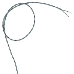Auto-Connect Tvinnad OFC-högtalarkabel 2x0.5 mm², grå löpmeter