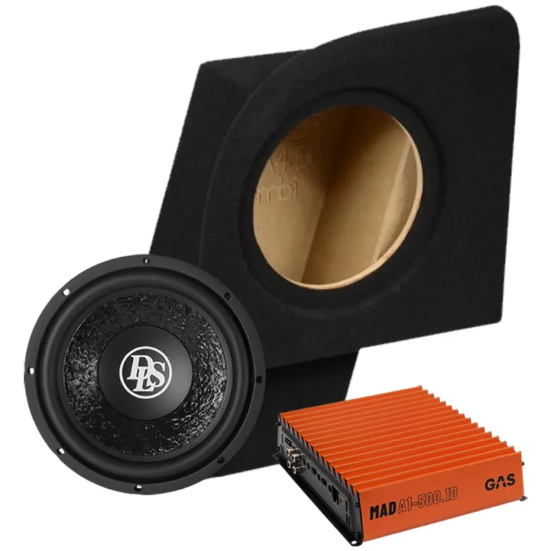 Baspaket med DLS PE10.D2 till Audi A4 Avant B6 00-06