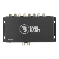 Bass Habit P84DSP, 8-kanalig DSP med Bluetooth