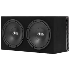 Bass Habit Play PL212A, prisvärd 2x12tums aktiv baslåda