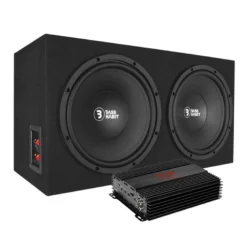 Bass Habit Play PL212 & Rebel RA2000W, baspaket