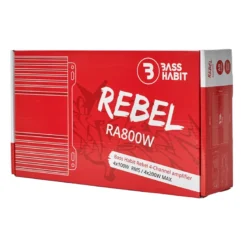 Bass Habit Rebel RA800W, fyrkanaligt slutsteg
