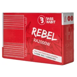 Bass Habit Rebel RA2000W, monoblock