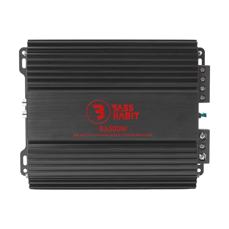 Bass Habit Rebel RA500W, tvåkanaligt slutsteg