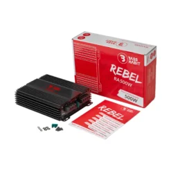 Bass Habit Rebel RA500W, tvåkanaligt slutsteg