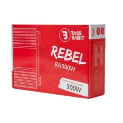 Bass Habit Rebel RA500W, tvåkanaligt slutsteg