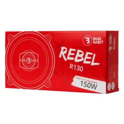 Bass Habit Rebel R130, prisvärda 5.25 tums koaxialhögtalare