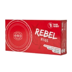 Bass Habit Rebel R165, prisvärda 6.5 tums koaxialhögtalare