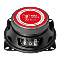 Bass Habit Rebel R100, prisvärda 4 tums koaxialhögtalare