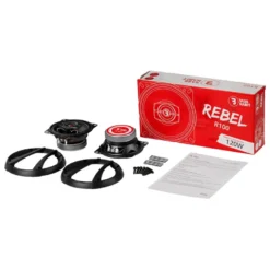 Bass Habit Rebel R100, prisvärda 4 tums koaxialhögtalare