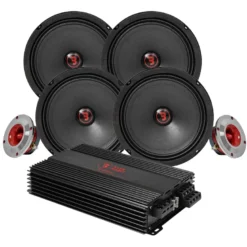 Bass Habit Rebel SR165M med SR25T & RA800W, SPL-paket medium