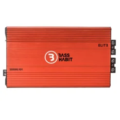 Bass Habit SPL ELITE 8000.1D1, extremt strömstarkt monoblock