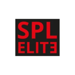 Bass Habit SPL ELITE-klistermärke 7x6cm, svart