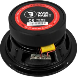 Bass Habit SPL Elite SE165CX, 6.5 tum koaxialhögtalare