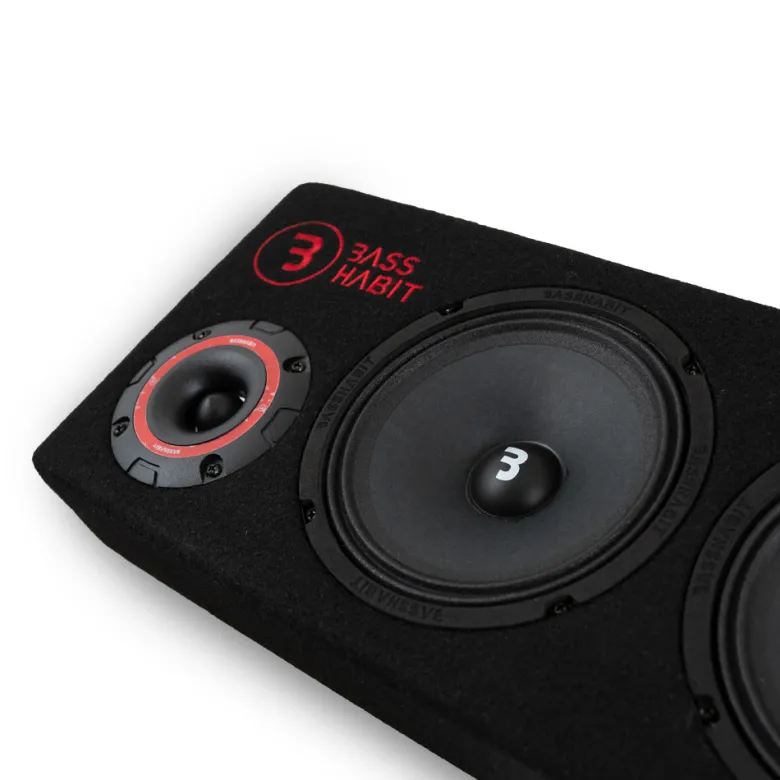 Bass Habit SPL64 raggarplanka & GAS MAD A1-70.2, raggarpaket