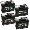Batteripaket, 4 st Nordmax AGM-batteri, 70Ah / 12V
