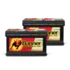 Batteripaket, 2 stycken Banner 80Ah AGM