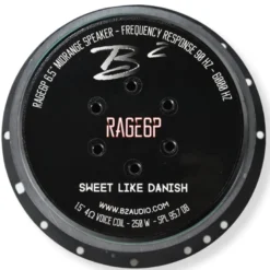 B² Audio RAGE 6P, 6.5tums midbasar