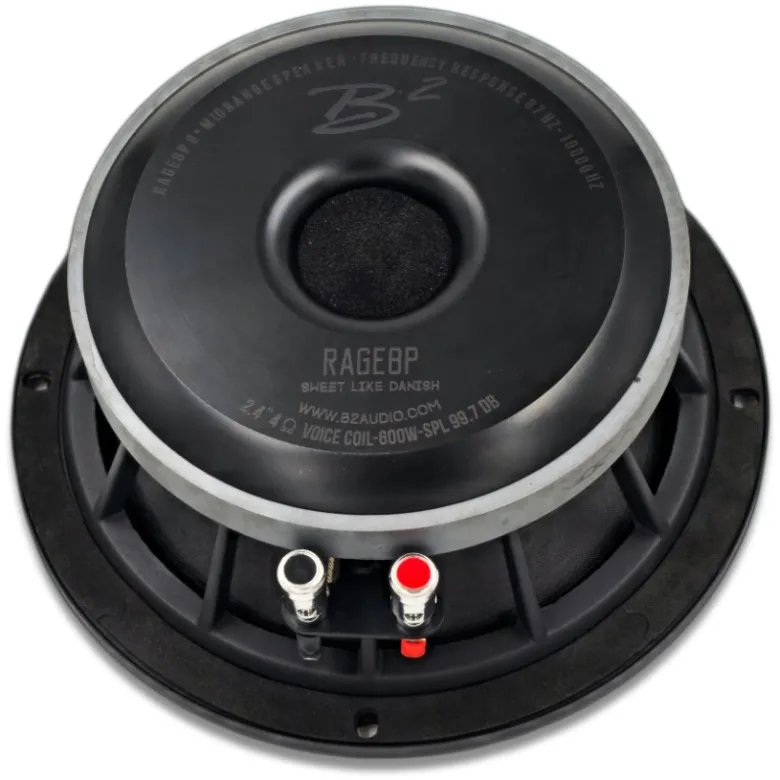 B2 Audio RAGE8PV3 8 tum midbas, par