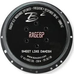 B² Audio RAGE 6P V3, 6.5 tums midbasar