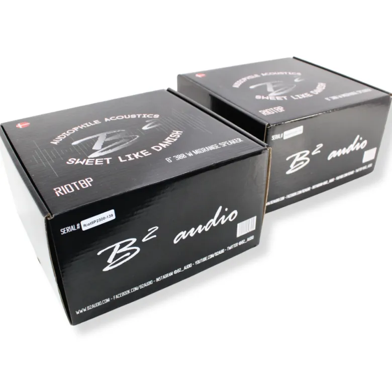 B² Audio RIOT 8P, 8 tums midbas