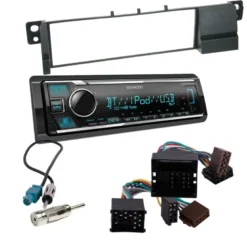 Bilstereo-kit till BMW E46, Kenwood KMM-BT309 (ingen rattstyrning)