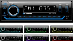 Blaupunkt BPA 1123 BT, bilstereo med Bluetooth & 3 par lågnivå