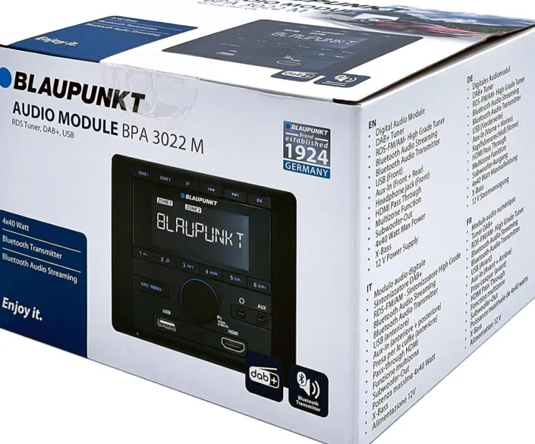 Blaupunkt BPA 3022 M, custom bilstereo till husbilar och husvagnar